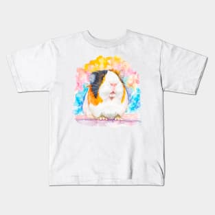 The watercolor guinea pig Kids T-Shirt